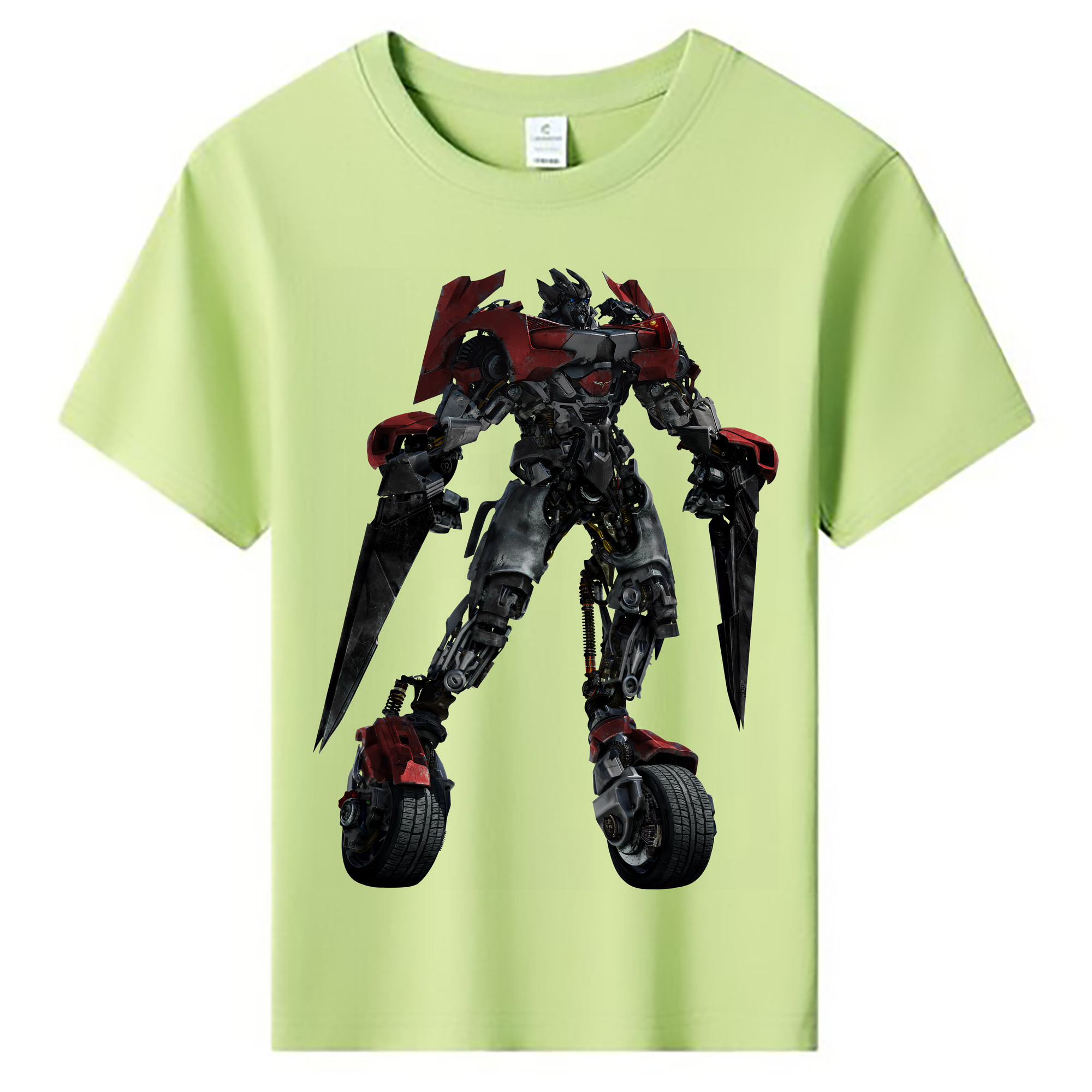 （画像用） Transformers トランスフォーマー 綿100％キッズTシャツ（フロントプリント）